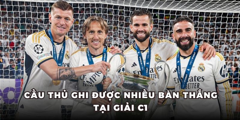 Cầu thủ ghi được nhiều bàn thắng tại giải C1