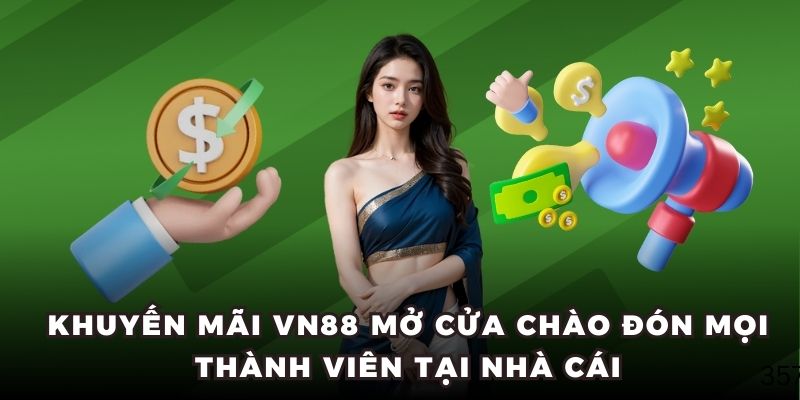 Khuyến mãi VN88 mở cửa chào đón mọi thành viên tại nhà cái