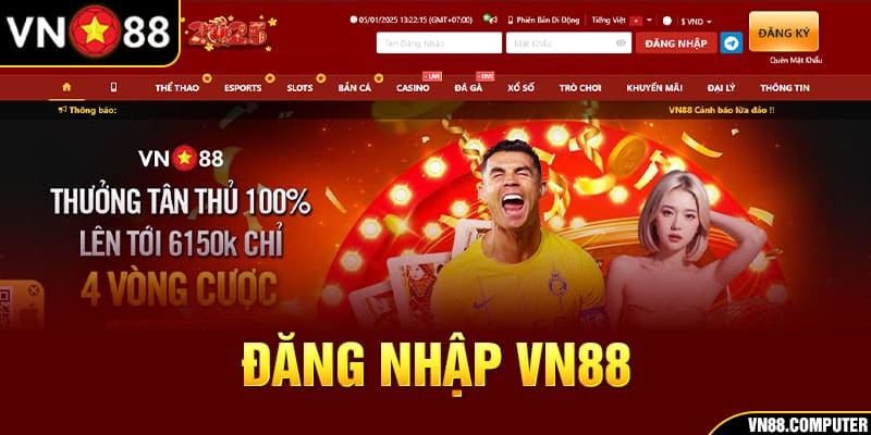 Hướng dẫn đăng nhập vn88